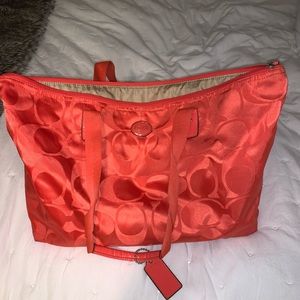 Coach tote bag